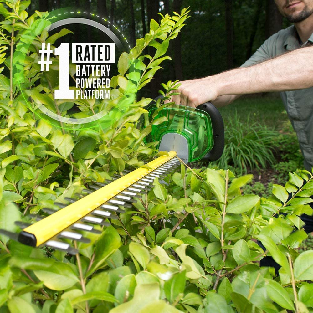 EGO Power+, EGO Power+ HT2400 24-Inch 56-Volt Lithium-Ion Cordless Hedge Trimmer - Battery and Charger Not Included