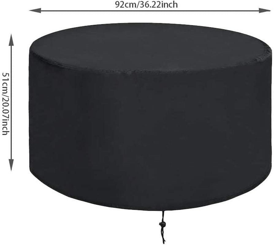 valuehall, Fire Pit Cover Valuehall Outdoor Furniture Cover Patio round Bowl Cover Heavy Duty 420D Waterproof Table Cover Outdoor Barbecue Grill Dust Cover V7084A (32 Inch)